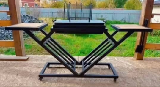 باربیکیو ذغالی،گازی