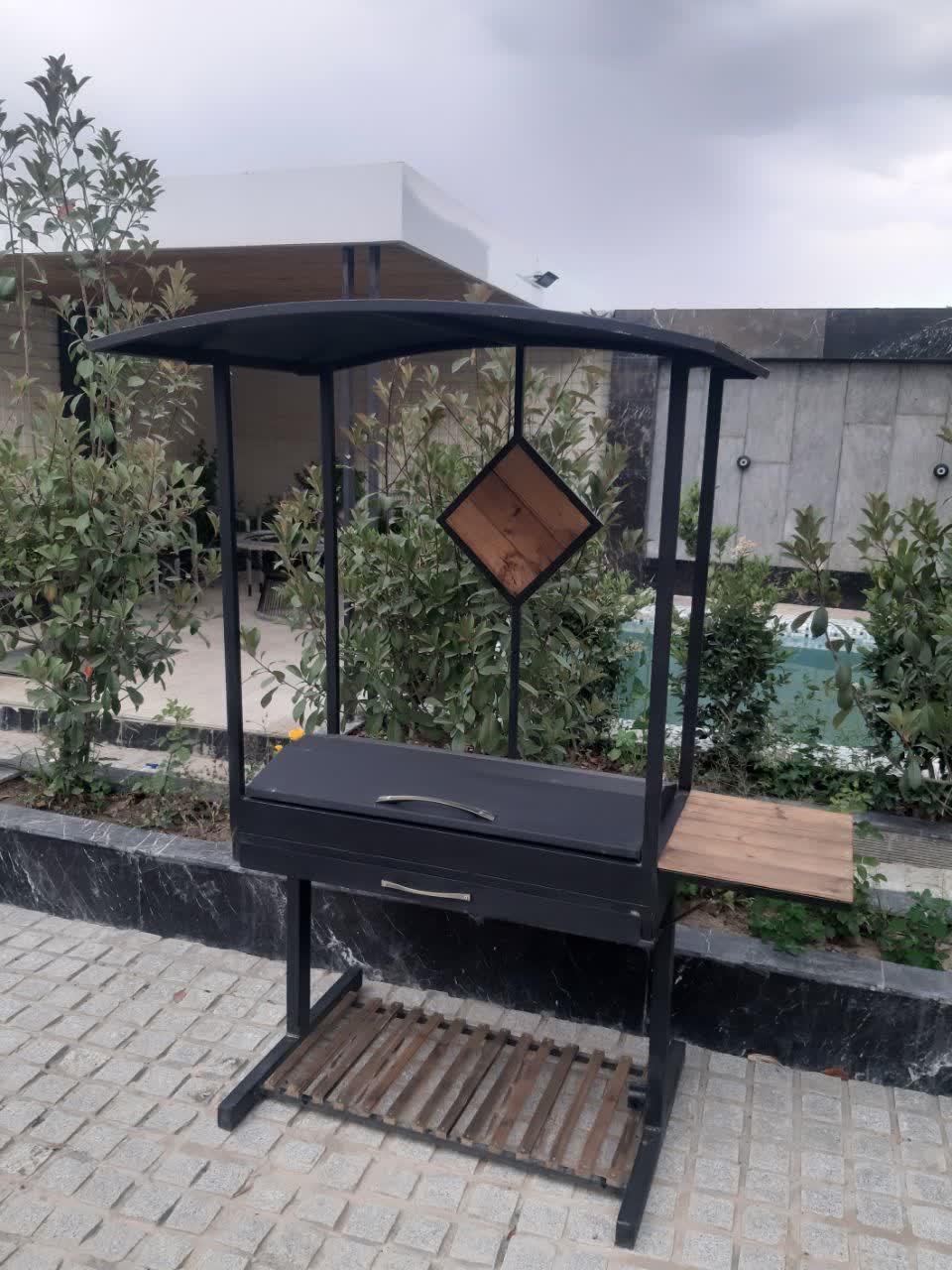 باربیکیو ذغالی گازی
